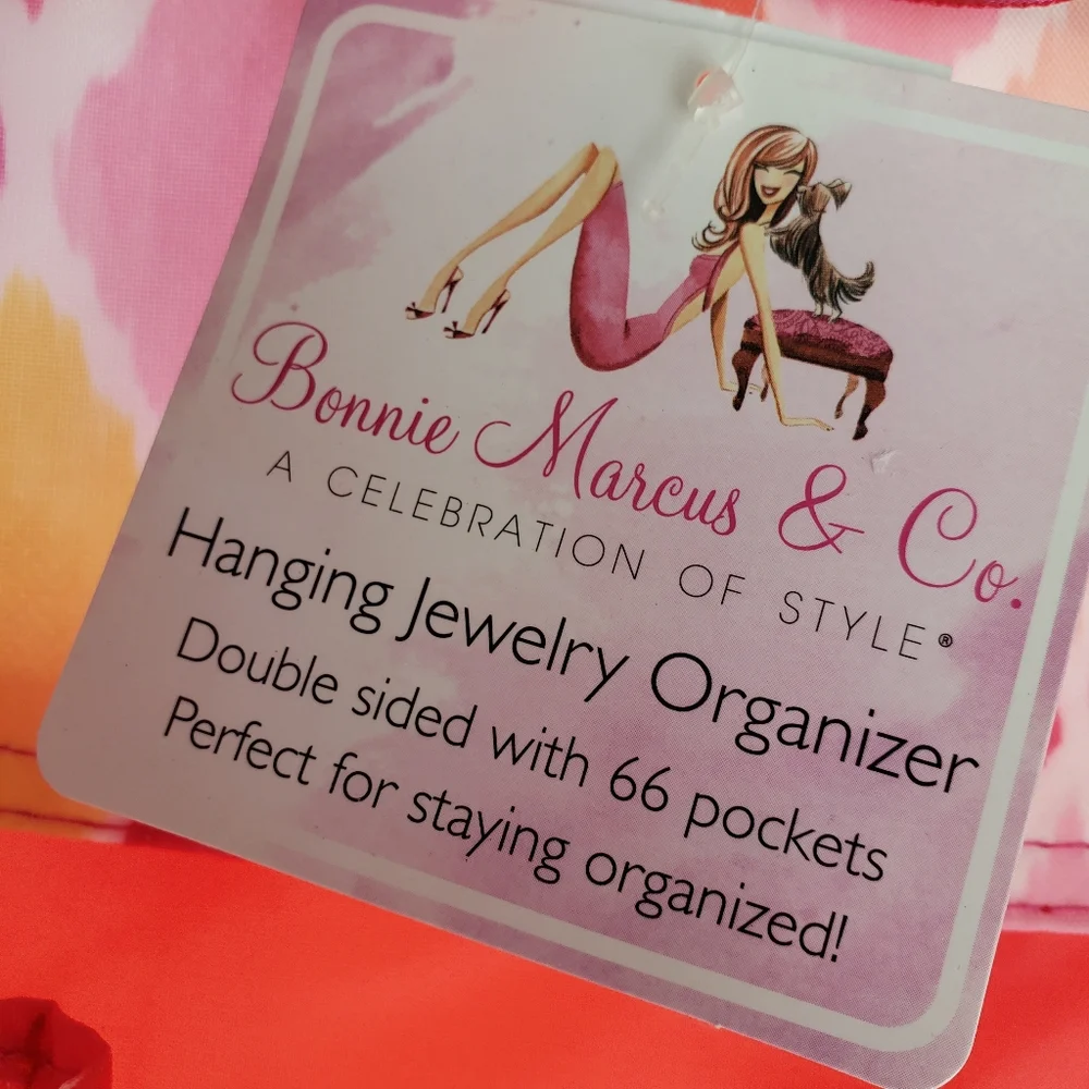 Jewelry organizer pocket pouch